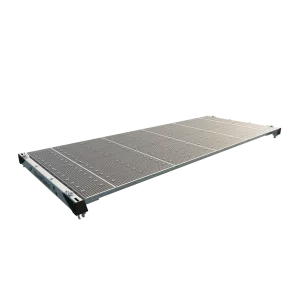 Freigestellte SunPlate StorageUnit Plattform für Containerdächer.